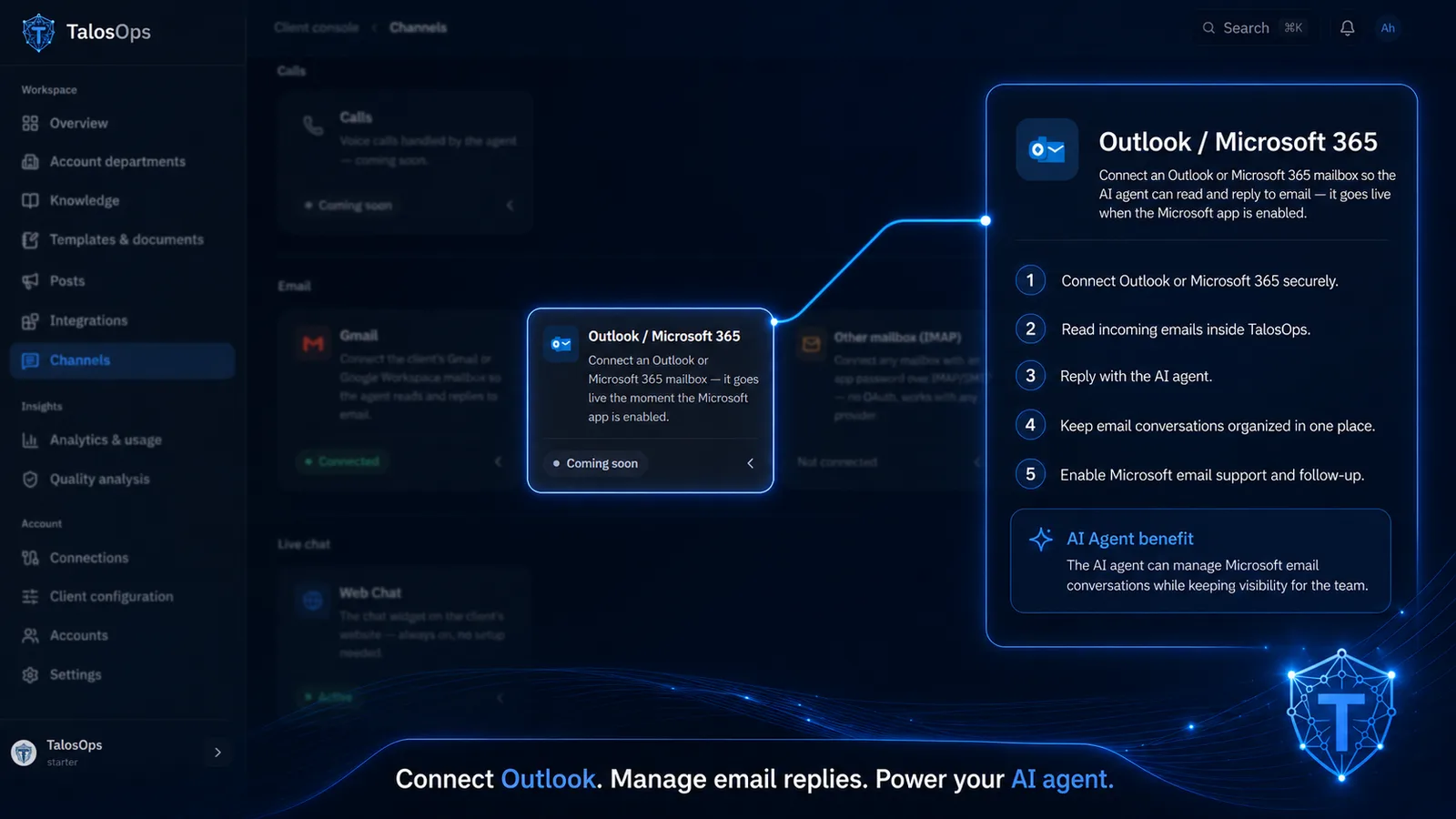 Channels — Outlook