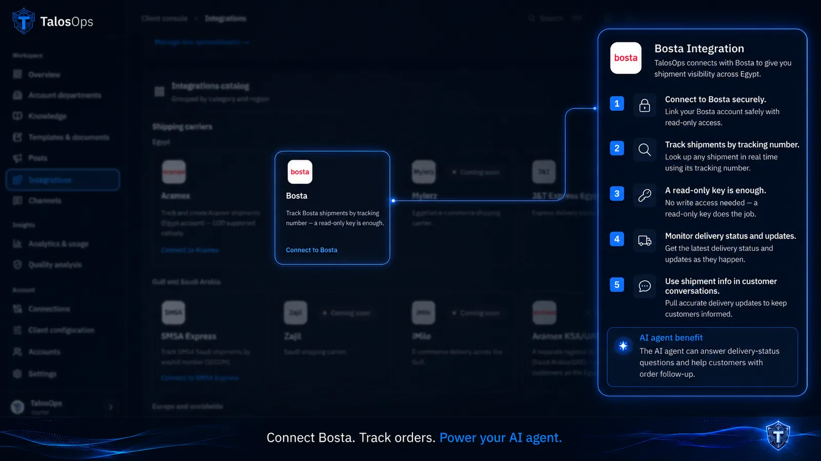Integrations — Bosta
