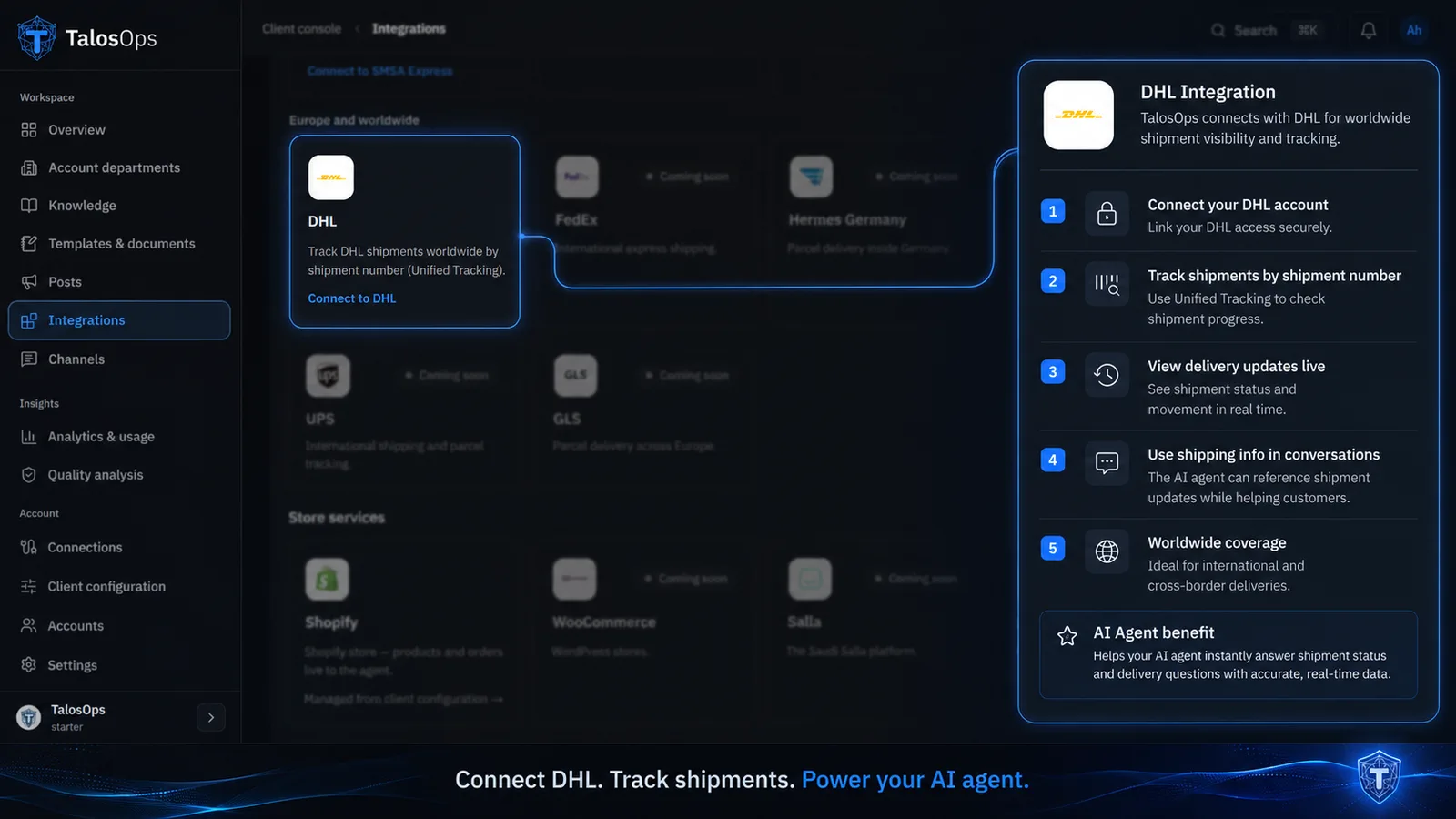 Integrations — DHL