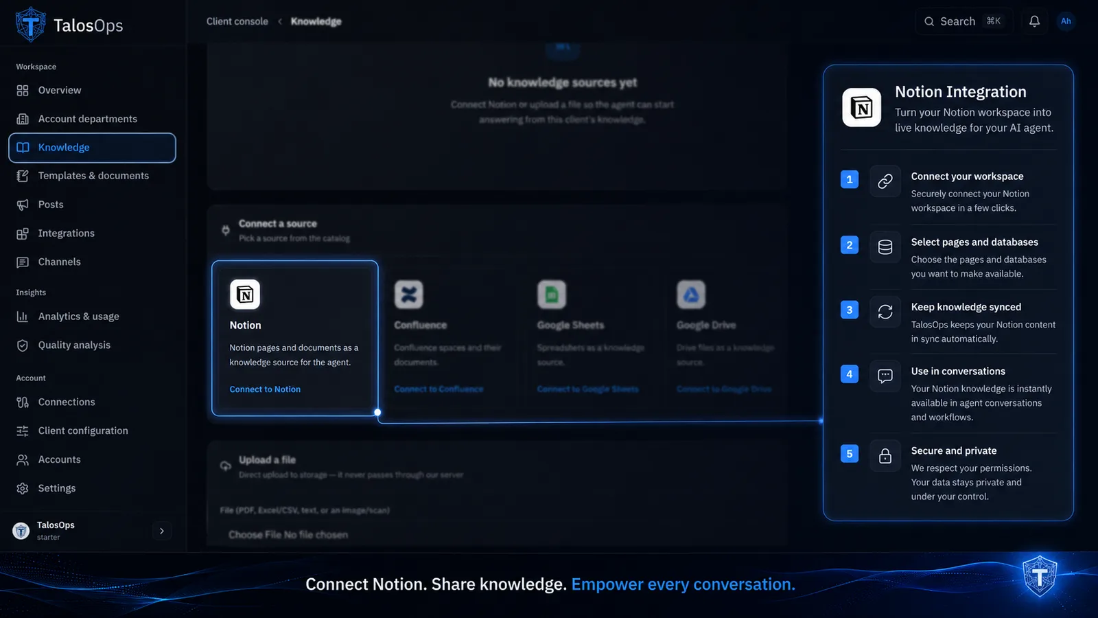 Knowledge — Notion